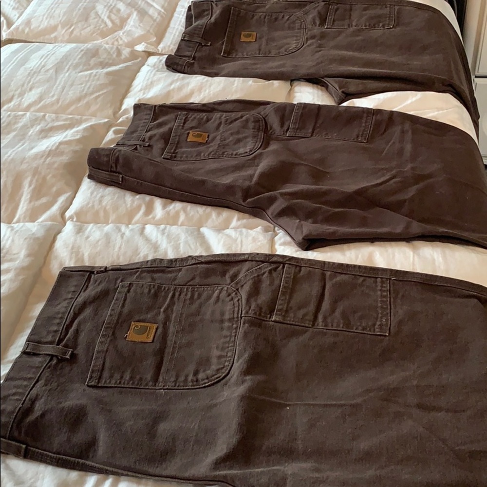 Used Carhartt Dungaree fit size 44x30.